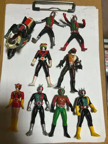 가면라이더 피규어 세트 바이크 포함