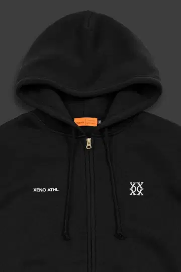 XENO MONOGRAM EMBROIDERY SWEAT HOODIE