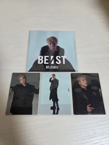 BE:FIRST 베스트 앨범 아코디언 포토 카드 트레이딩 카드 슈토