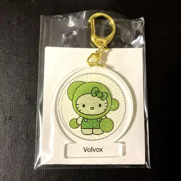 헬로키티 간사이 오사카 만박 일본관 한정판 키링 조류 볼복스