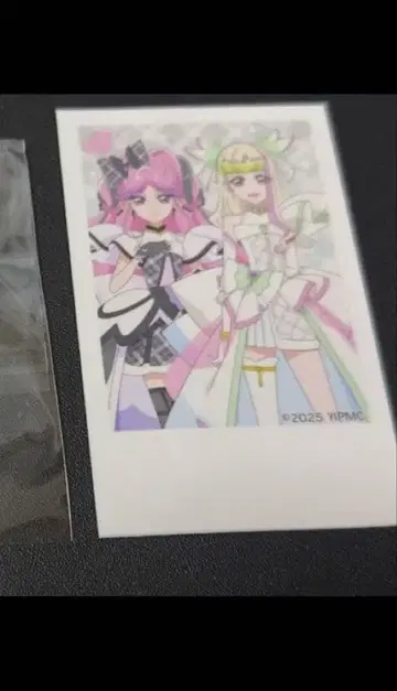 큐어 키스 큐어즈 큔 폴라로이드 스티커