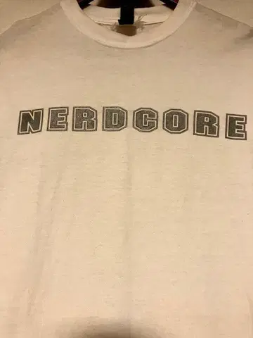nonnative NERDCORE 프린트 T셔츠 sizeS 화이트