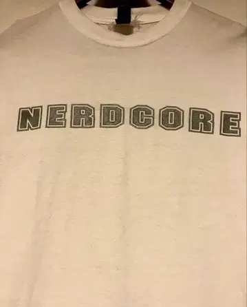 NONNATIVE NERDCORE 프린트T셔츠 sizeS 화이트