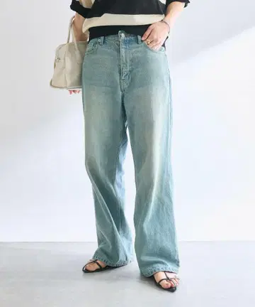 리브 드와 의 [ MONN.:.(몬) ] LOOSE DENIM