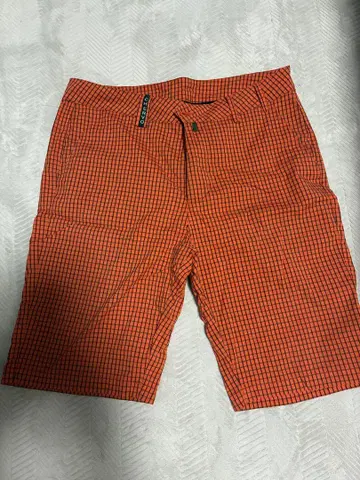 CHERVO 쉘보 골프웨어 하프 팬츠 체크 무늬