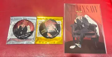 체인소 맨 로프트 금 은 박박 금박 캔뱃지 특전 천사의 악마