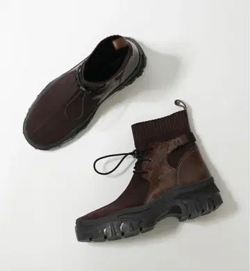 yuko imanishi+ KIYO 니트 부츠 BR 37size 미사용품