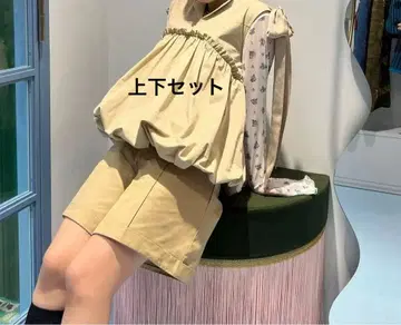 POPPY 아사기니요 튜닉 팬츠 세트
