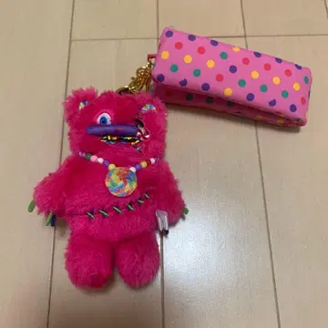 USJ 할로윈 호러 나이트 햄버그 곰 스트랩
