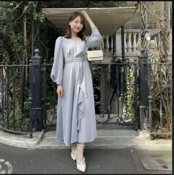 herlipto Mayfair Ruffled Dress M