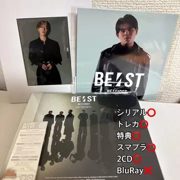 BE:FIRST BE:ST 2CD+Blu-ray Disc LIVE반