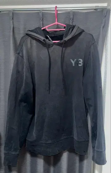 Y-3 후드티 블랙