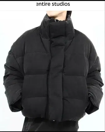 ENTIRE STUDIOS - MML 푸퍼 코튼 쇼트 다운