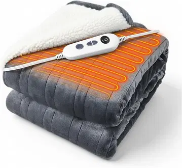 전기담요 걸이 겸용 전기 무릎담요 전기 담요 160*130