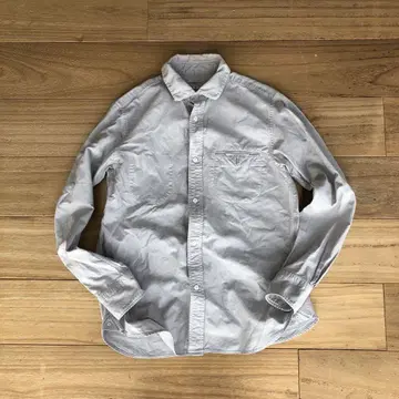 ordinary fits 코튼 셔츠 라이트 그레이