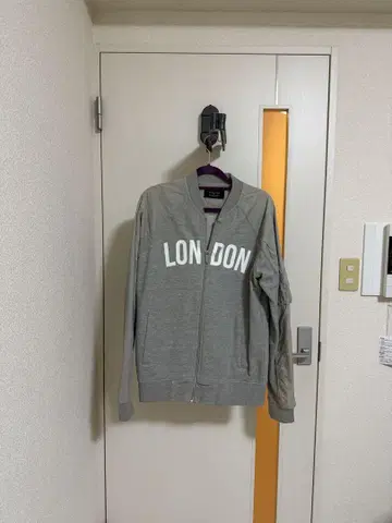 ZARA MAN 그레이 집업 후드티 LONDON