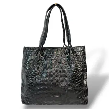토트백 핸드백 악어 엠보 블랙