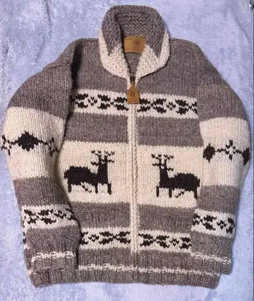 Canadian Sweater Company 카우친 집업 스웨터