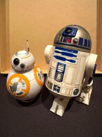 [ 새상품급 ] R2D2 BB8 프라모델 조립 완료 도색 완료