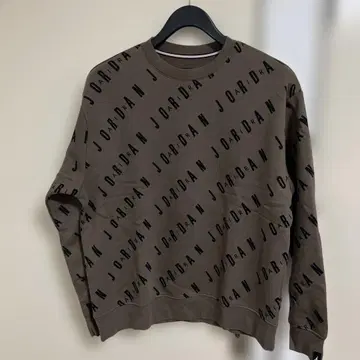 조던 속기모 크루넥 브라운 XL