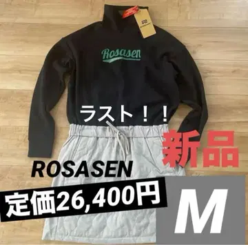 로사센 여성용 골프 속기모 따뜻한 누쿠누쿠 원피스 네이비 M
