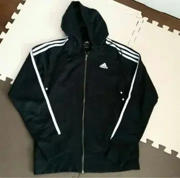 adidas 블랙 후드티 3라인