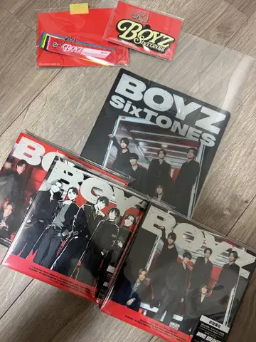 SixTONES [ BOYZ ] 3가지 형태 세트