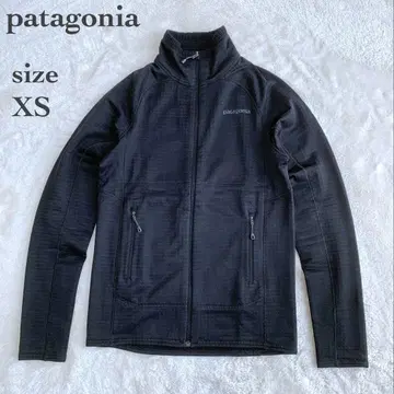 파타고니아 R1 자켓 플리스 폴라테크 블랙 XS