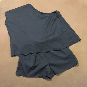 여성용 셋업 팬츠 원숄더