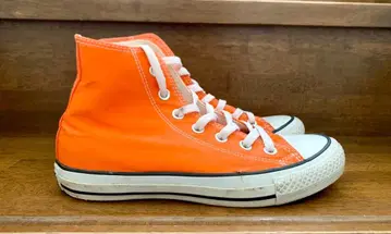 Converse All Star 오렌지 하이컷 스니커즈