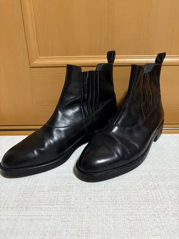장 폴 고티에 옴므 사이드 고어 부츠 가죽