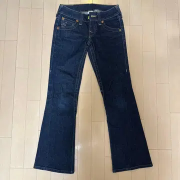 true religion 플레어 데님 로우라이즈