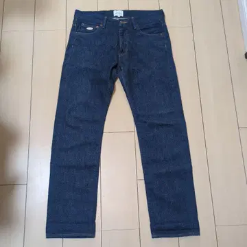 [ 새상품급 ] 클라이미 청바지 데님 빨간색 셀비치 사이즈 M