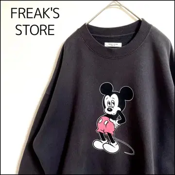 FREAK'S STORE 디즈니 맨투맨 그레이 오버 사이즈