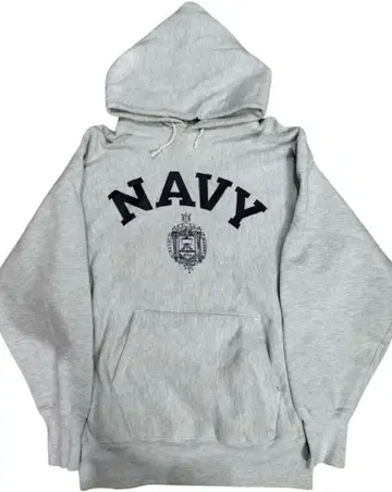 챔피온 리버스 위브 US NAVY 후드티 미국제