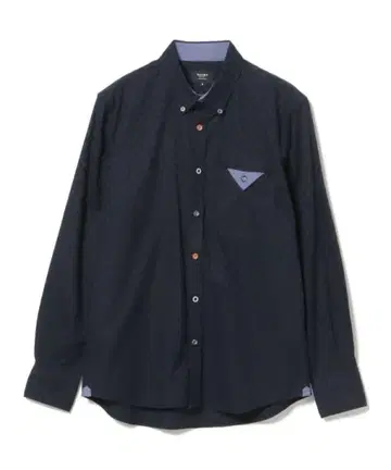 BEAMS BEAMSHEART 링크스 롱 슬리브 셔츠 L