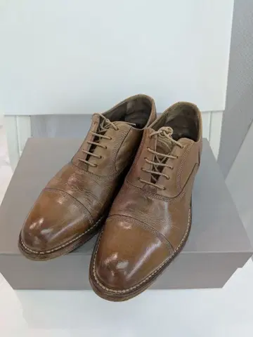 SARTORE 사토레 레이스업 스트레이트 팁 신발