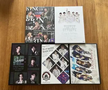 King & Prince Blu-ray 묶음 판매