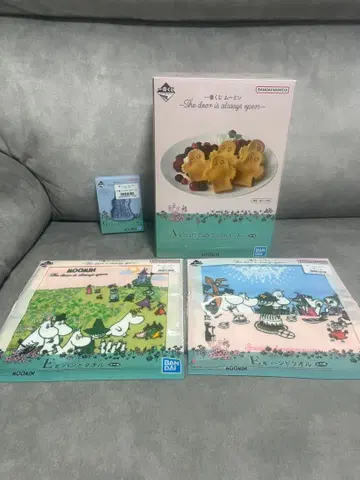 제일복권 무민 A상, E상, G상 총 4점 세트