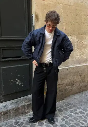 OshKosh L cityboy 90s 빈티지 블루 재킷