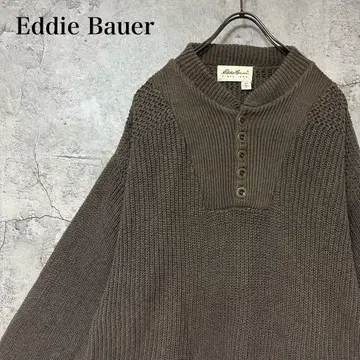 [ 초인기 ] Eddie Bauer 코튼 니트 미국제 구제 의류 90s