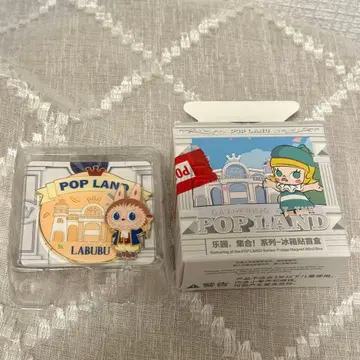 POPMART POPLAND 베이징 한정판 마그넷 LABUBU