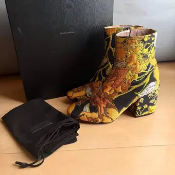 드리스반노튼 자카드 부츠 DRIES VAN NOTEN