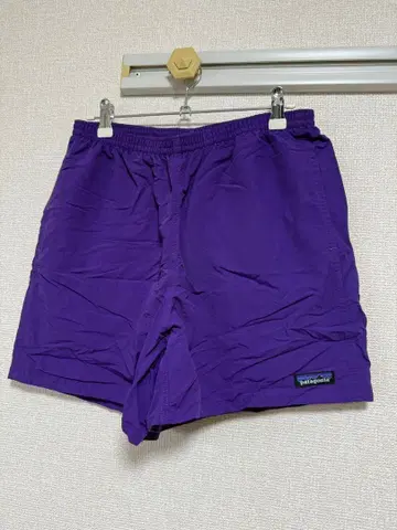 patagonia 퍼플 숏팬츠 S