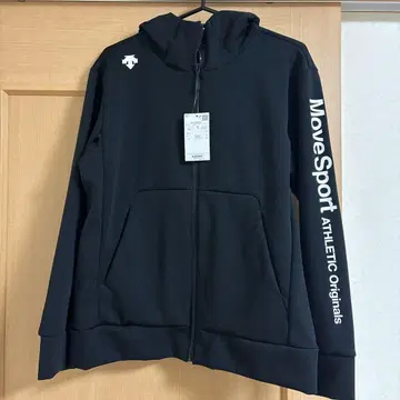 Move Sport 블랙 풀 집업 후드티