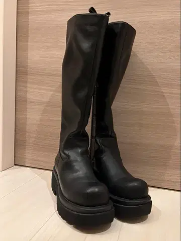 SLY 롱 부츠 블랙