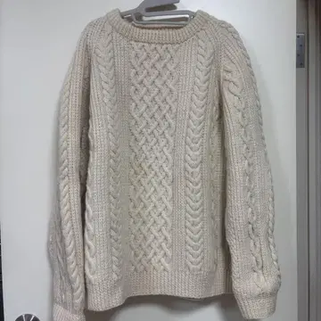 아란 니트 구제 의류 vintage