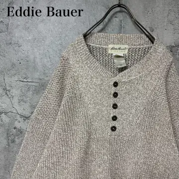 [ 초인기 ] Eddie Bauer 코튼 니트 미국제 구제 의류 90s