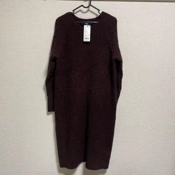 [ 미사용 새상품 ] UNIQLO 부클 니트 원피스