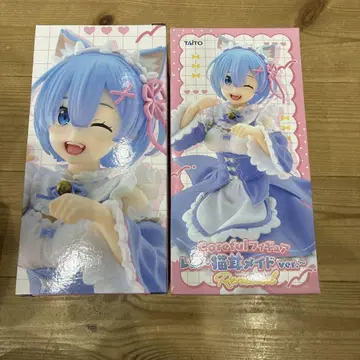 TAITO 렘 피규어 리뉴얼 렘 고양이 귀 메이드